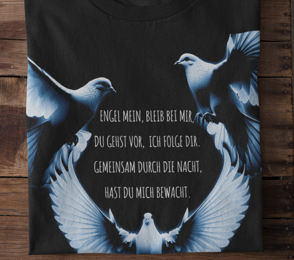 Engel - T-Shirt, Schlafhemd